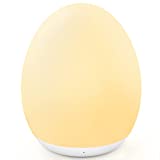 MediAcous Night Light for Kids, Baby Night Light with 8 Colors Changing & Dimming Function, Rechargeable Night Light with 1 Hour Timer & Touch Control, Up to 100H