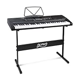 Alpha 61 Keys Lighted Electronic Keyboard