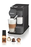 De'Longhi Nespresso Lattissima One EN510B, Automatic Coffee Maker, Single-Serve Capsule Coffee Machine, Automatic Frothed Milk, 19 Bar Pressure, Cappuccino, Latte, 1450W, Shadow Black