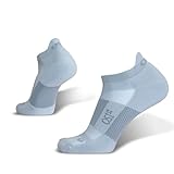 OS1st TA4 Thin Air No Show Running Socks with special ventilation feature for men & women, lightweight, and breathable design, Grey, X-Large