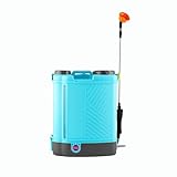 AUSWAY 16L Electric Backpack Sprayer 12V Battery Powered Rechargeable Knapsack Garden Watering Lawn Weed Disinfection Agriculture Car Wash Spray Equipment