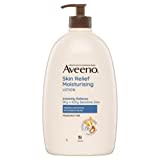 Aveeno Skin Relief Fragrance Free Body Lotion Shea Butter 72-Hour Intense Hydration Protect Extra Dry Itchy Sensitive Skin 1L