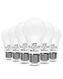 LUTW LED Light Bulbs, E27 Edison Screw Bulbs 100W Equivalent, Cool White 6500K ES Screw in Light Bulb, 12W 1200lm Super Bright Energy Saving Lightbulbs for Lamp, Non-Dimmable Pack of 6