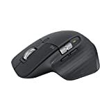 Logitech MX Master 3S - Wireless Performance Mouse with Ultra-Fast Scrolling, Ergo, 8K DPI, Track on Glass, Quiet Clicks, USB-C, Bluetooth, Windows, Linux, Chrome