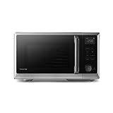 TOSHIBA Air Fry Combo 5-IN-1 26L Countertop Microwave Oven, Broil, Bake, Combi, 10 Power Levels, 10 Auto Cooking Presets, Easy Defrost, Black, 900W, ML2-EC26SF(BS)