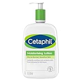 CETAPHIL Moisturising Lotion for Dry to Normal Skin 1L, Fast Absorbing, Gentle Body Moisturiser for Sensitive Skin, 48 Hour Hydration With Glycerin & Panthenol, Hypoallergenic, Dermatologist Tested