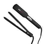 MUK. Style Stick 230IR Wide Plate - Wide Professional Hair Straightener. Thick Hair Straightener with Tourmaline Ceramic Plates. Hair Straightener with Temperature Control for Salon Quality Results