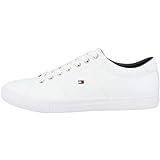 Tommy Hilfiger Men's Essential Leather Sneaker, White, EU 44/US 11