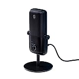 Elgato Wave:3 - Premium USB Condenser Microphone for Streaming, Podcasting, Recording, Gaming, Home Office and Video Conferencing, Plug 'n Play with Tap-to-Mute and Digital Mixing Software for Mac, PC