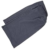 RORPOIR 2Pcs Dark Grey Universal Elastic Sofa Armrest Covers Washable Protective Cloth for Couch Arm Protectors