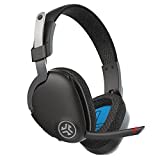 JLab JBuds Work Wireless Headset with Microphone, Over Ear Computer Headsets, Wired or Wireless Headphones with 60+ Playtime, Multipoint Bluetooth Headset for Laptop, Teams, Office with Mic