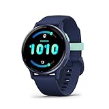 Garmin vívoactive 5, Health and Fitness GPS Smartwatch, AMOLED Display, Up to 11 Days of Battery, Navy