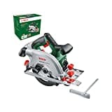 Bosch 18V Cordless Circular Saw 160mm Without Battery, Includes Blade, Dust Extraction Adapter & Parallel Guide, 53mm Cutting Depth (UniversalCirc 18V-53)