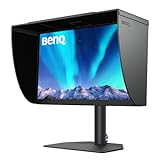 BenQ SW272U 27-inch 4K 90W USB-C Photographer Monitor, 99% Adobe RGB/P3, fine-Coating Panel with TUV Anti-Reflection Certification, 1.07 Billion Colours, 16 bit 3D LUT, Wireless Hotkey Puck