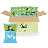 Cobs Natural Sea Salt Popcorn, 12 x 80 Grams