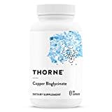 Thorne Research - Copper Bisglycinate - Well-Absorbed Trace Mineral Vitamin Supplement - 60 Capsules