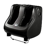 Livemor Foot Massager, Electric Shiatsu Feet Massage Spa Rest Leg Massagers Stimulator Footspa Machine for Home Office Massages, with 4 Powerful Modes Adjustable Angle Black