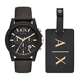 Armani Exchange Men's AX7105 Chronograph Quartz Black Male Watch