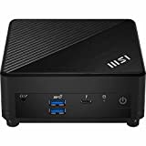 MSI Cubi 5 12M-007BAU Business Barebone NUC Mini PC Intel Core i7-1255U, Supports Max 64GB 2xDDR4 SO-DIMM, 1xM.2, 1x2.5"SSD, HDMI&DP, WiFi6E, Thunderbolt4, Switch Cable, VESA, Black, 3 Year Warranty