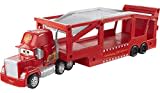 Mattel Disney Pixar Cars Mack Hauler, 13-inch Toy Transporter Truck with Ramp & Carry Storage for 12 Vehicles