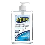 Aqium Antibacterial Hand Gel, 1 liters