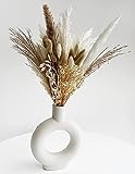 VELAFEE Sweet Dried Flowers Bouquet for Room Decor Cake Decor - 23 Stems - Dried Flowers for Cake Decorations Flowers White Decorative Artificial Flora