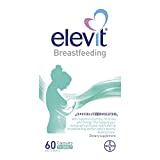 Elevit Breastfeeding Multivitamin with Iron, Omega 3 and Vitamin B Complex to supports Mum's Increased Nutritional Needs, Energy and Immunity, 60 Count