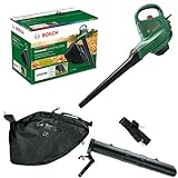 Bosch 2300W Corded Electric Leaf Blower & Vacuum, Variable Speed, 50L Bag, Pro Silence (UniversalGardenTidy3000)