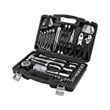 Amazon Basics 131-Piece General Household Home Repair and Mechanic's Hand Tool Kit Set