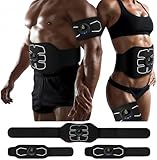 MarCoolTrip MZ Electronic Muscle Stimulator, Abs Stimulator Muscle Toner, Ab Machine Trainer for All Body, Fitness Strength Training Workout Equipment for Men and Women