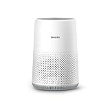 Philips 800i Series Compact Air Purifier, 49m2, HEPA & Activer Carbon Filter, Removes Up To 99,5% Of The Particles & Aerosols From The Air*, Connected with Air+ App, White (AC0850/70)