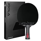 JOOLA Table Tennis Bat Infinity ITTF Approved Professional Carbon Table Tennis Bat for Advanced Players - with High-Tech Fibre, Zyramid, 7 Layer Bat Blade