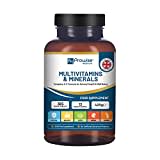 A-Z Multivitamins & Minerals I 365 Vegan Tablets (1 Year Supply) I 26 Essential Active Vitamins, Minerals & Micronutrients for Men and Women I Made in The UK by Prowise Healthcare