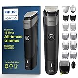 Philips NEW Norelco Multigroom Series 5000 18 Piece, Beard Face, Hair, Body and Intimate Hair Trimmer for Men - NO BLADE OIL MG5910/49