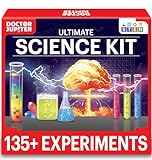 Doctor Jupiter Science Kit for Kids Ages 6-8-10-12-14| Birthday Gift Ideas for 7,8,9,10,11,12,13,14 Year Old Boys & Girls| STEM Learning & Educational Toys with 135+ Experiments