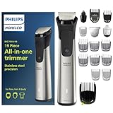 Philips Norelco Multigroom Series 7000, Mens Grooming Kit with Trimmer for Beard, Head, Hair, Body, Groin, and Face - NO Blade Oil Needed, MG7910/49