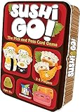 Gamewright Sushi Go Card Game, multi-colored, 1 pack