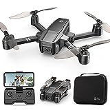 Holy Stone HS440 Foldable FPV Drone with 1080P WiFi Camera for Adult Beginners and Kids; Voice/Gesture Control RC Quadcopter with Modular Battery for long flight time, Auto Hover, Carrying Case