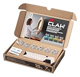 3M CLAW Drywall Picture Hanger with Temporary Spot Marker, Holds 15 lbs, 6 Hangers, 6 Markers/Pack