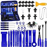 YESDEX Trim Removal Tool, 148PCS Car Panel Removal Tool Kit, Automotive tools & equipment, Auto Clip Pliers Fastener Remover Pry Tool Kit with Storage Bag for Toyota, Mazda, Ford, BMW,Audi,Volkswagen