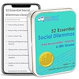 52 Essential Social Dilemmas: Life Skills for Kids & Teens to Thrive in Middle School - Conversation Cards Created by Teachers & Counselors for Family, Classroom, Counseling, Therapy Game (6-8 Grade)