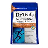 Dr Teal's Pre and Post Workout Pure Epsom Salt Soaking Solution, 3 pound bag (04364-4PK)