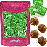 Fruidles Caramel Apple Pops Lollipops Suckers, Kosher Certified Dairy, Individually Wrapped (20-Pack)