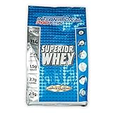 International Protein Superior Whey Vanilla Ice Cream Flavour Protein Powder 4.55 kg